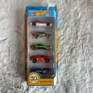 Hot Wheels 50th Anniversary Track Stars Set